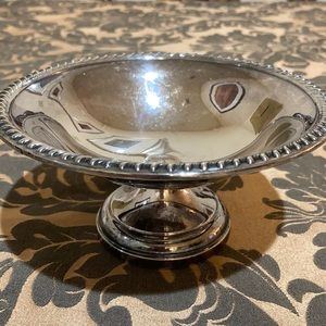 Art Silver Company vintage silver plate bowl